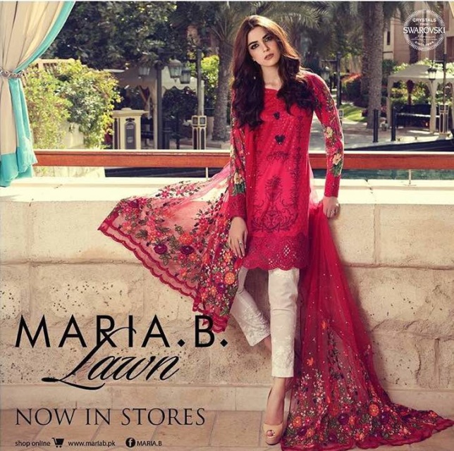 Maria B. Embroidered Lawn Collection